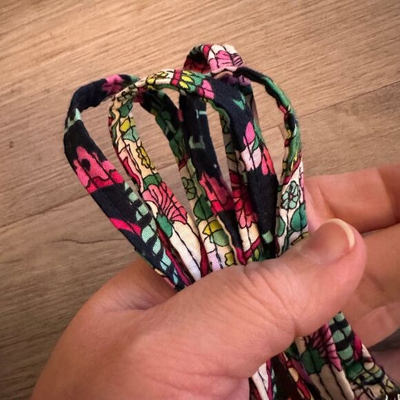 Vera Bradley Petal Paisley Pattern Thin Adjustable Crossbody Strap - Picture 4 of 4